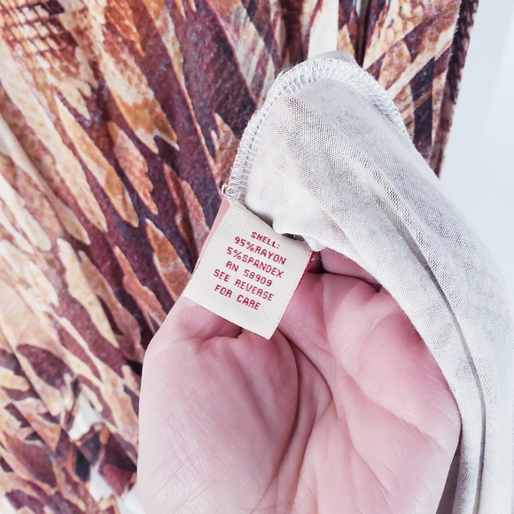 Reba Sleeveless Animal Print Patterned Dress, Size XL* - Picture 3 of 4